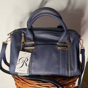 Rampage Dark Blue Satchel Bag